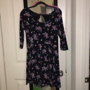Black floral LC Lauren Conrad dress